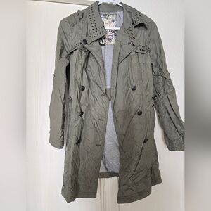 Guess Rain Trench Vintage Jacket